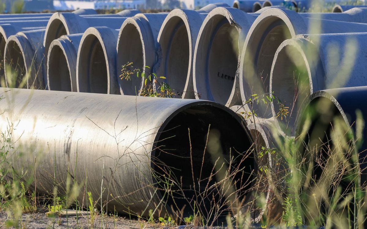Sewer line repair in Charlotte